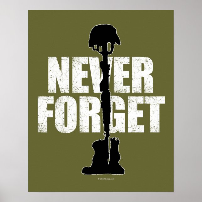 Never Forget (Memorial Day) Poster (Front)