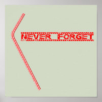 Never Forget Plastic Straws