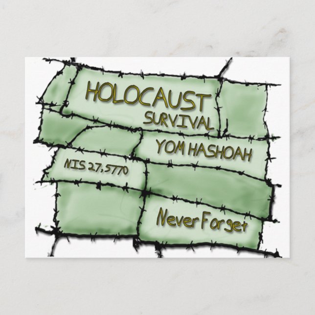 Never Forget Postcard (Front)