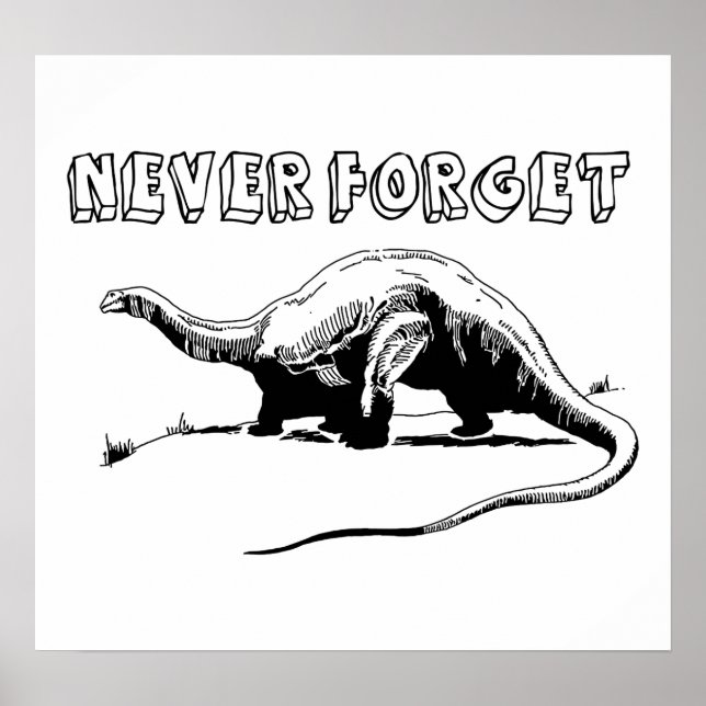 Never Forget Poster (Front)