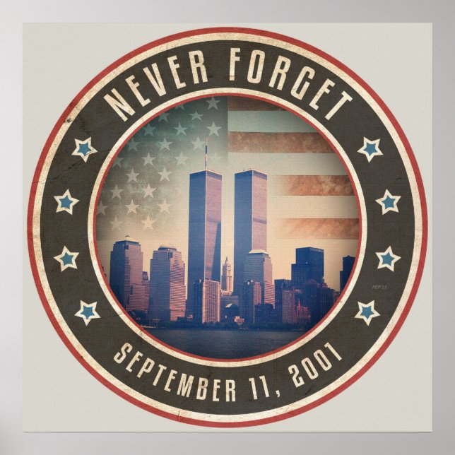 Never Forget Poster (Front)