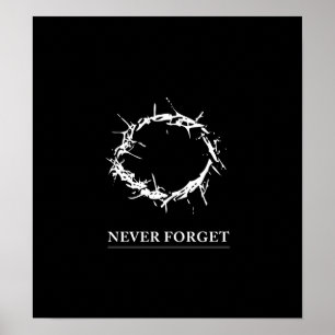 Never Forget - Poster (customisable)