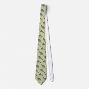 Never Forget Sad Sauropod by Mudge Studios Tie
