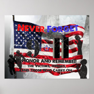 Never Forget September 11 Poster