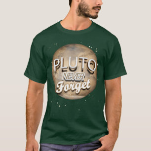 Never Forget Solar System Planet Space Exploration T-Shirt