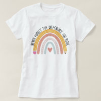 Never Forget the Difference You Make, Teacher Gift