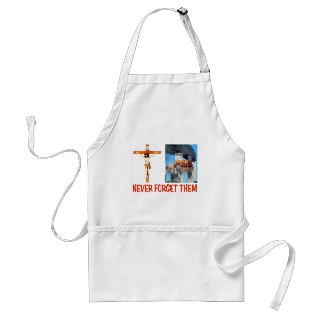 NEVER FORGET THEM STANDARD APRON (Front)