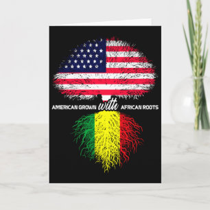 Never Forget Your Roots Black Roots Black History  Card