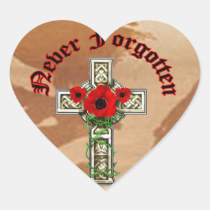 Never Forgotten Heart Sticker