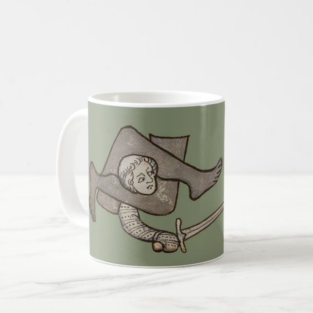 "Never Give Up" Coffee Mug (Front Left)