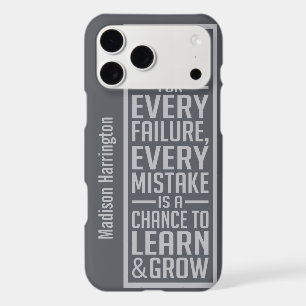 NEVER GIVE UP custom name phone cases