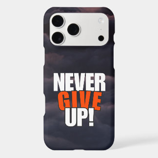 Never Give Up – Motivational Cloud