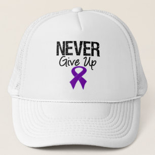 Never Give Up (Pancreatic Cancer) Trucker Hat