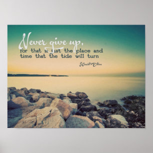 Never Give Up Poster