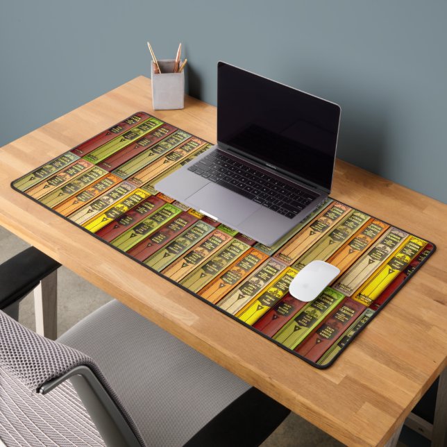Never Grow Old - Books Desk Mat (Office 2)