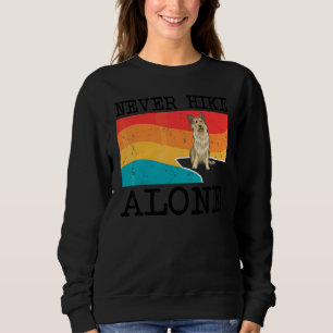 Never Hike Alone Berger Picard Graphic Hiking Sweatshirt