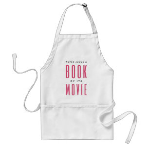 Never Judge A Book By It's Movie I Standard Apron