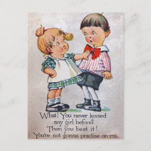 Never Kissed a Girl? Postcard