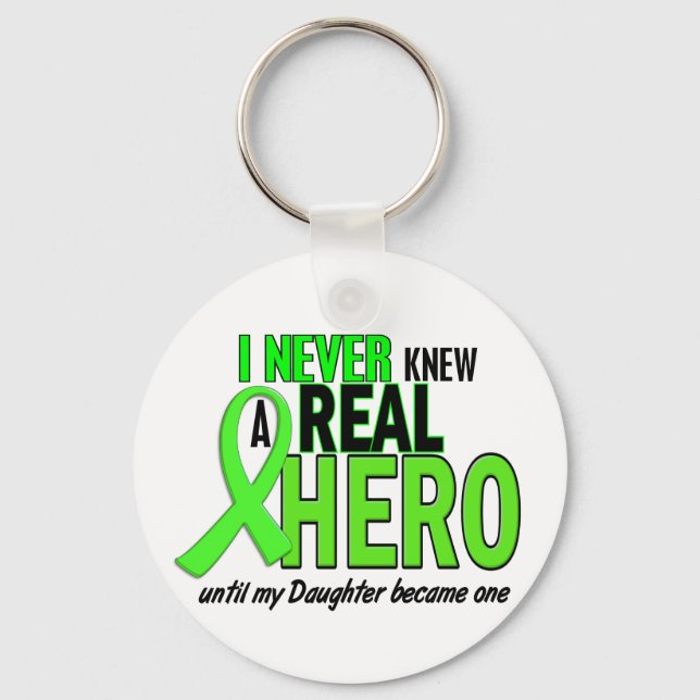 Never Knew A Real Hero 2 LIME (Daughter) Key Ring (Front)