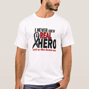 Never Knew A Real Hero 2 (Melanoma) T-Shirt