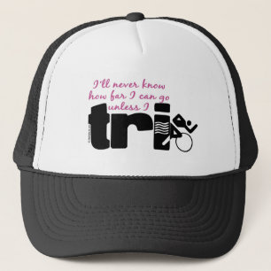 Never Know Unless I TrI - Script Trucker Hat