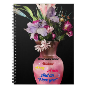 Never Leave Home Without Love Inspirational Quot Notebook