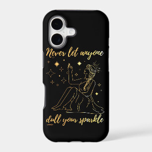 NEVER LET ANYONE DULL YOUR SPARKLE inspirational