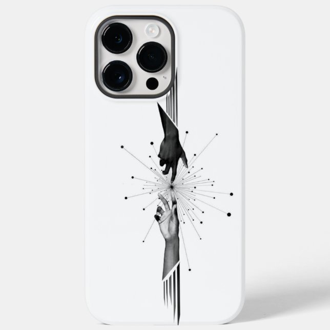 "Never Let Go: Emotional Hands iPhone Case" Case-Mate iPhone Case (Back)