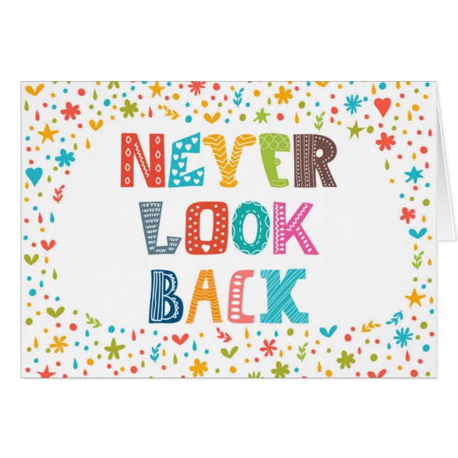 Never Look Back (Front Horizontal)