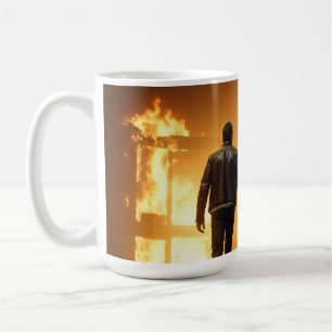 Never Look Back: The Unyielding Forward March Coffee Mug