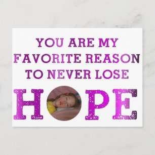 Never Lose Hope - Kaitlyn Postcard