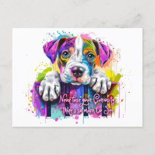 Never Lose Your Curiosity, There’s So Much to See Postcard