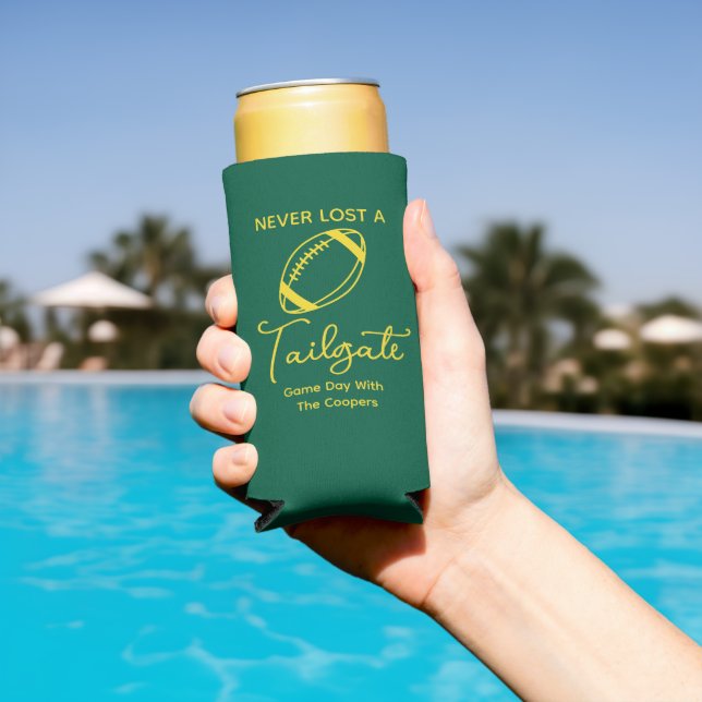 Never Lost A Tailgate Can Cooler - Custom Design (In Situ Pool)