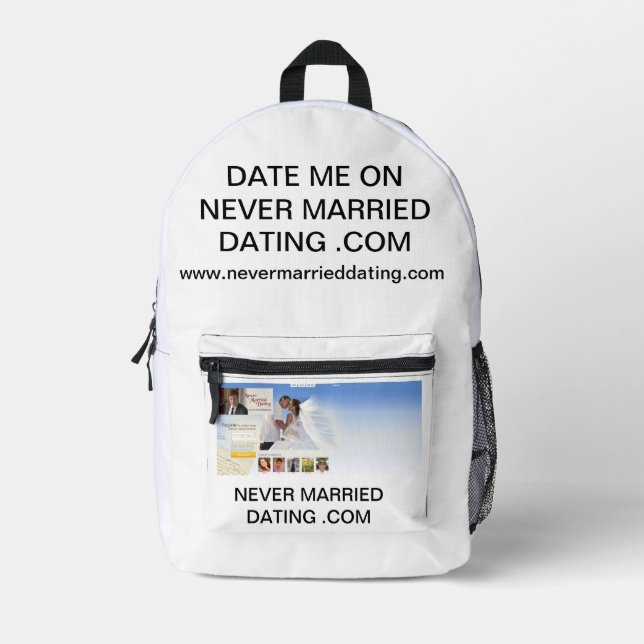 Never Married Dating Back Pack (Front)