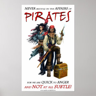 Never Meddle with Pirates Poster