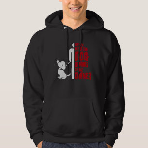Never Mind The Dog Beware Owner Warning Humour Hoodie