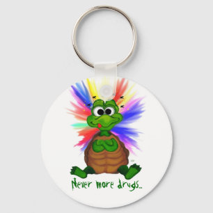 Never more drugs... key ring
