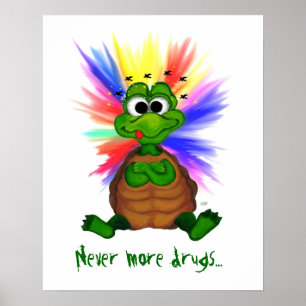 Never more drugs... poster