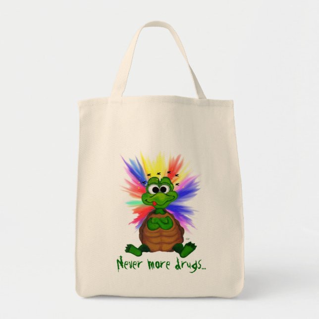 Never more drugs... tote bag (Front)
