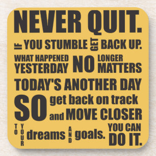NEVER QUIT COASTER