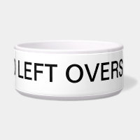 Never say no to left overs