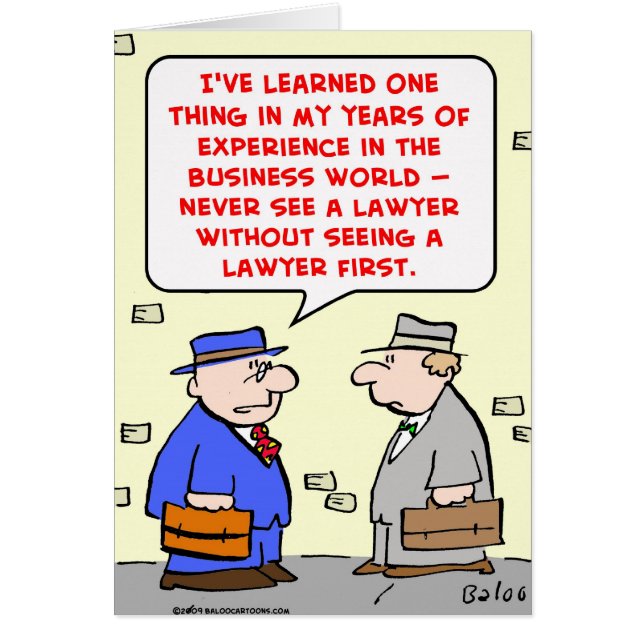 never see a lawyer (Front)