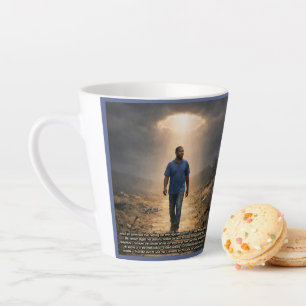 Never separated from God Latte Mug