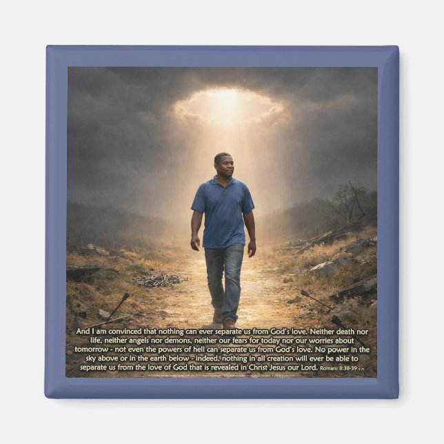 Never separated from God Magnet (Front)