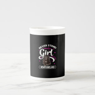 Never stand between a girl and her newfoundland bone china mug