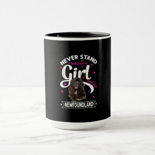 Never stand between a girl and her newfoundland mug