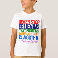 Never Stop Believing in Hillary