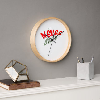 never stop clock