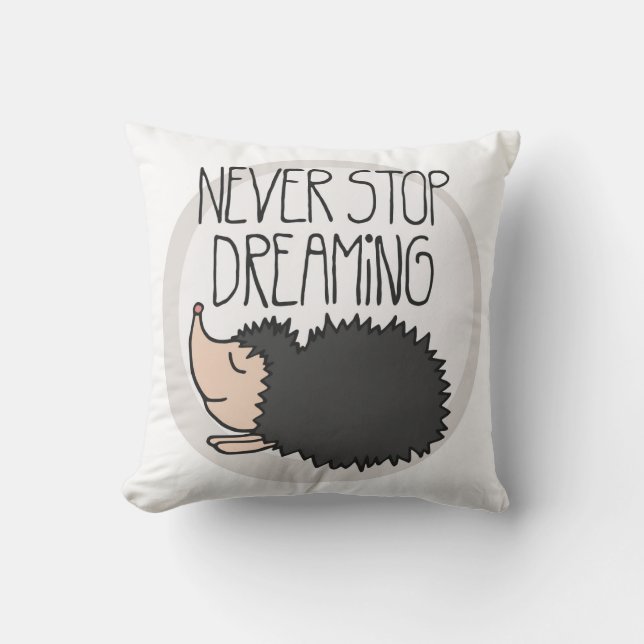 Never Stop Dreaming Cushion (Front)