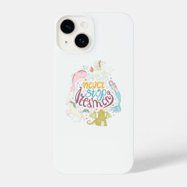 Never Stop Dreaming iPhone Case (Back)